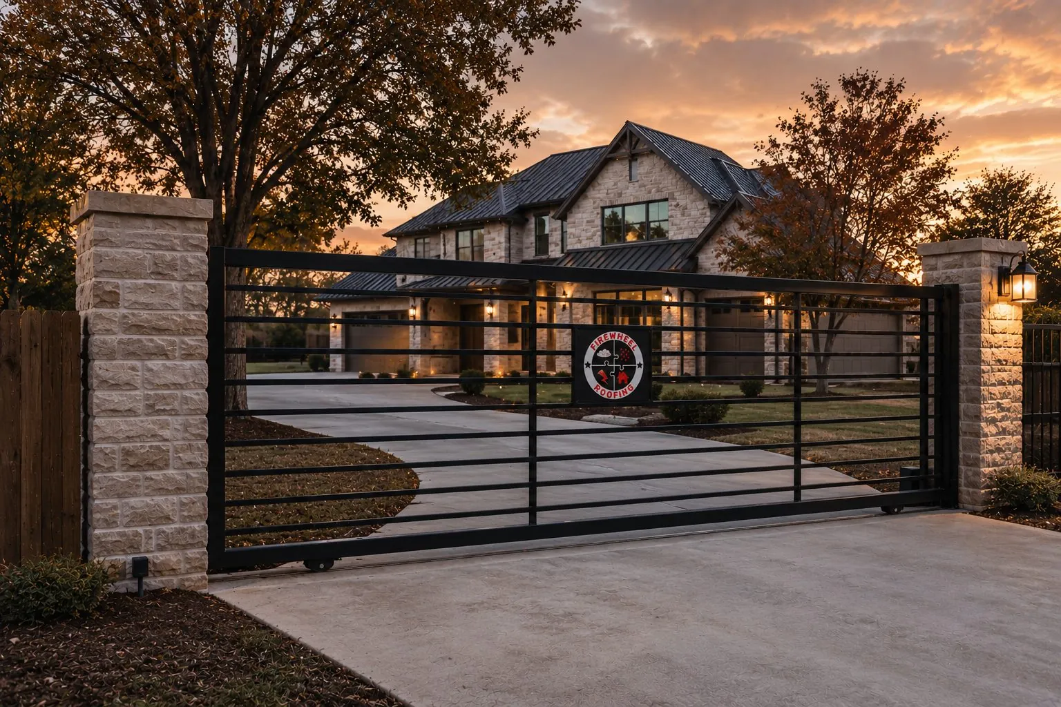 Custom sliding gate