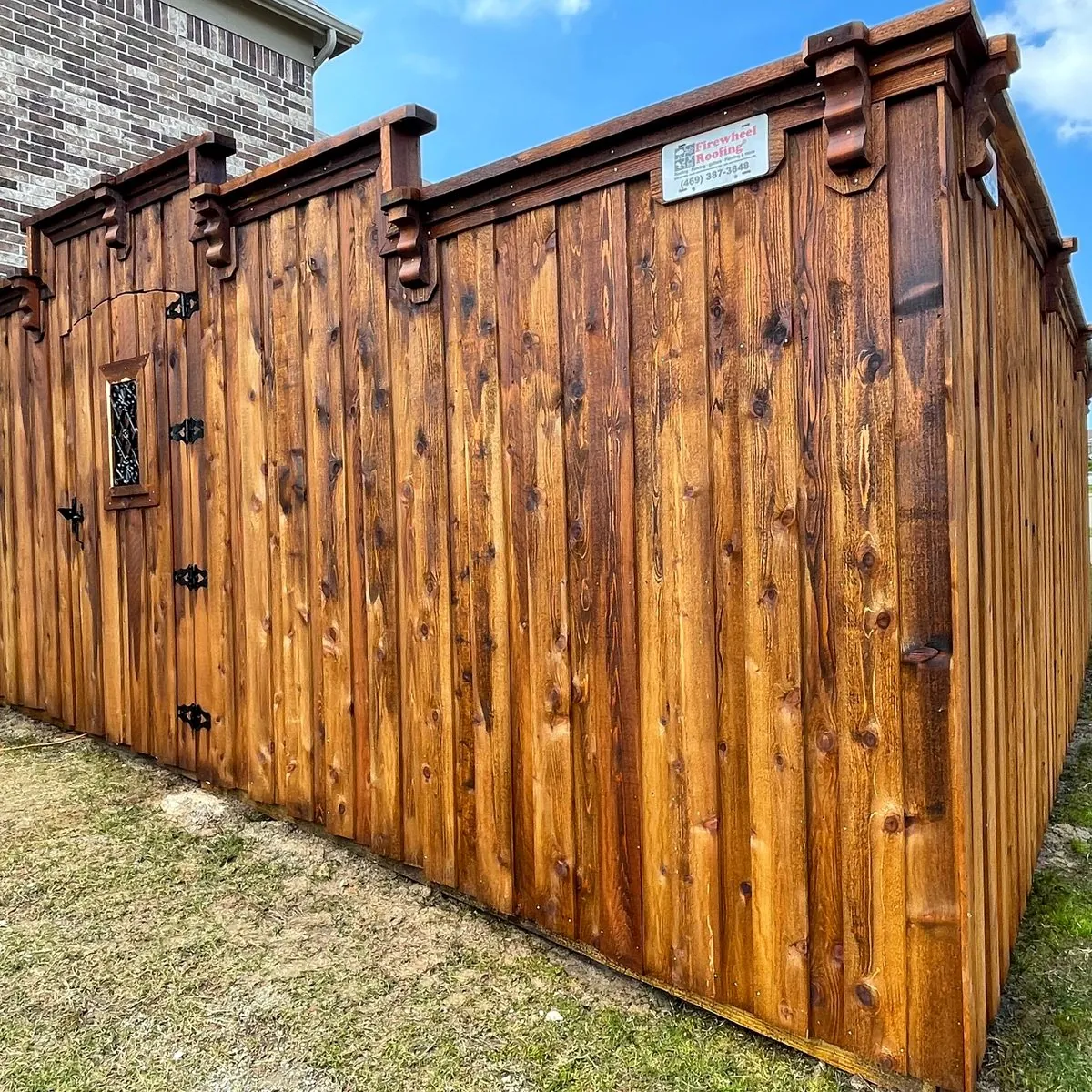 Cedar privacy fence replacement Garland TX