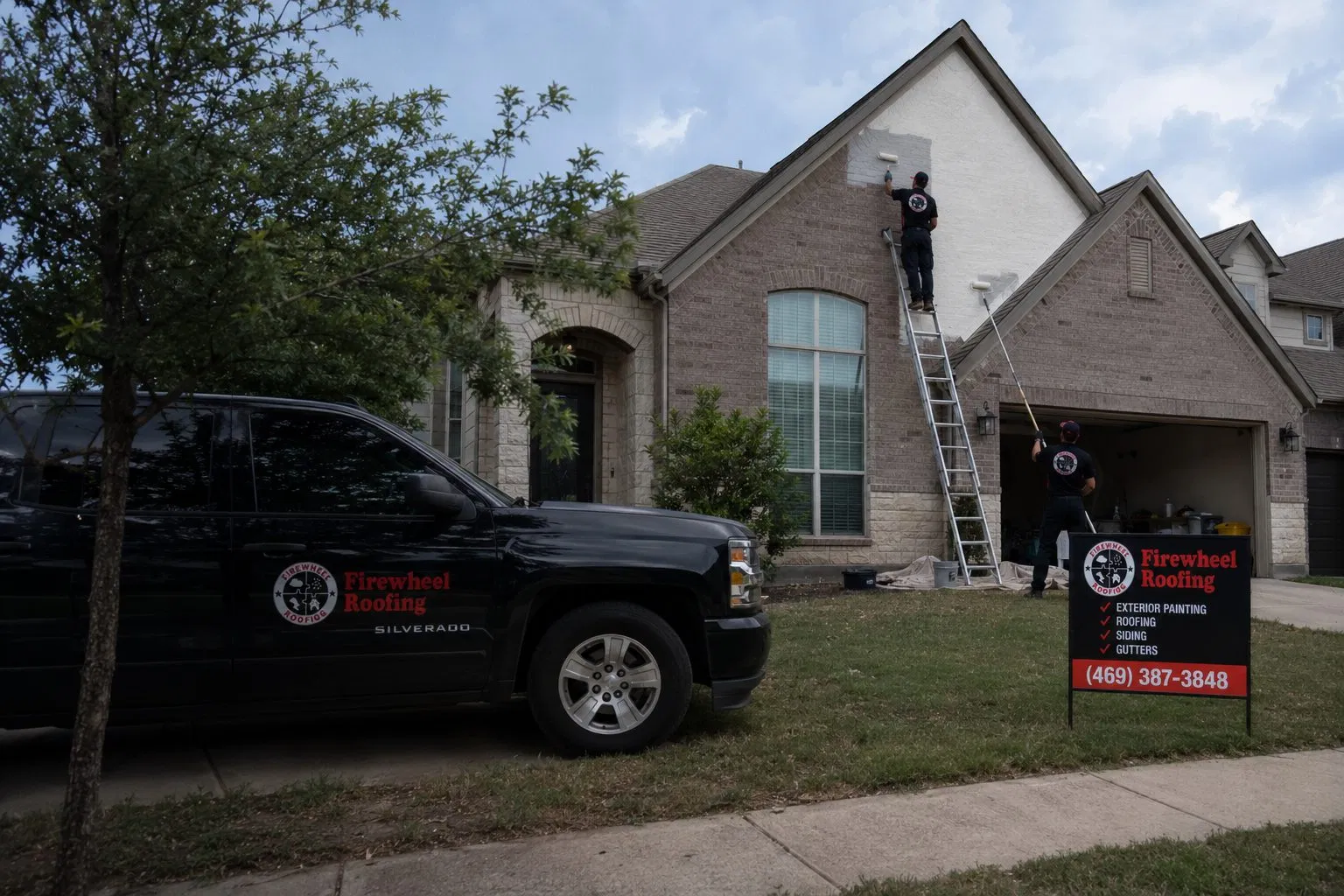 Siding & Trim painting by Firewheel
