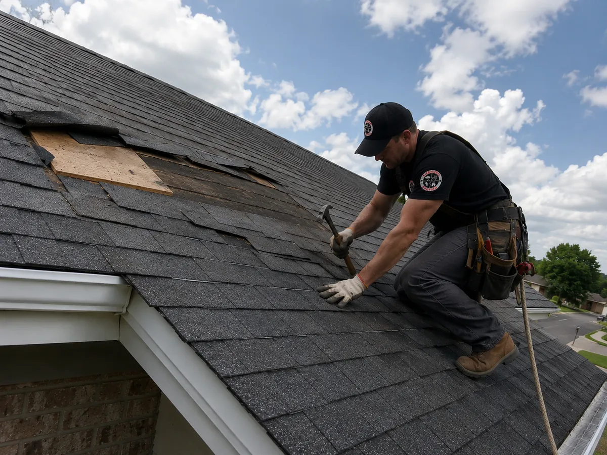 Water Stains on Ceilings — sign you need roof repair in DFW