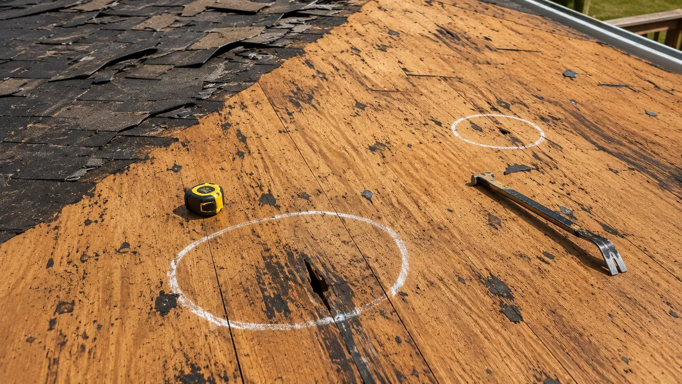 Full Deck Inspection Before Layover — Firewheel Roofing