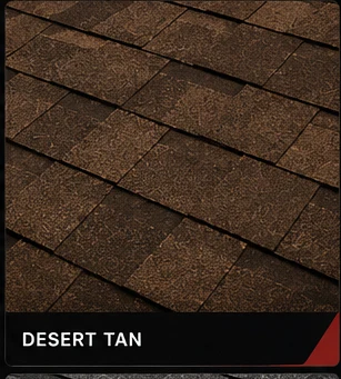 Desert Tan architectural shingle