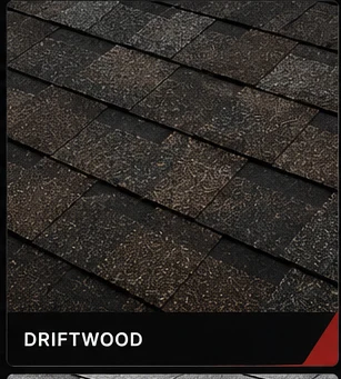 Driftwood architectural shingle