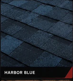 Harbor Blue architectural shingle