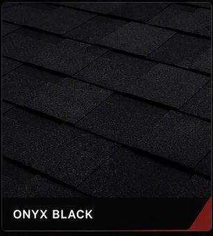 Onyx Black architectural shingle