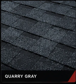 Quarry Gray architectural shingle