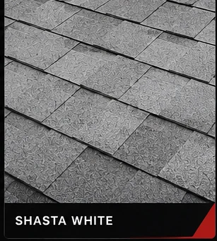Shasta White architectural shingle