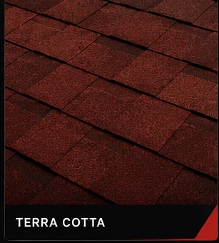 Terra Cotta architectural shingle
