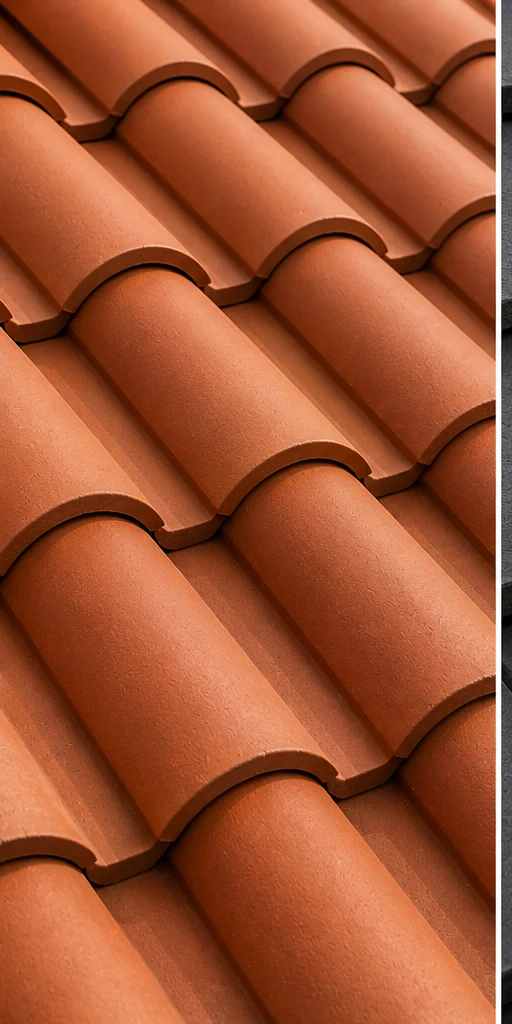 Terracotta Clay concrete tile